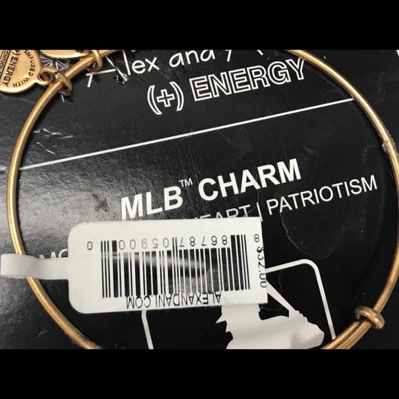 ALEX & ANI - Boston Red Sox Bracelet Gold - Picture 3 of 4